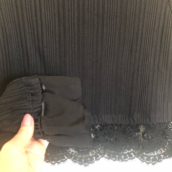 3.1 Phillip Lim Rib Top with Combo Lace - Picture 6 of 8